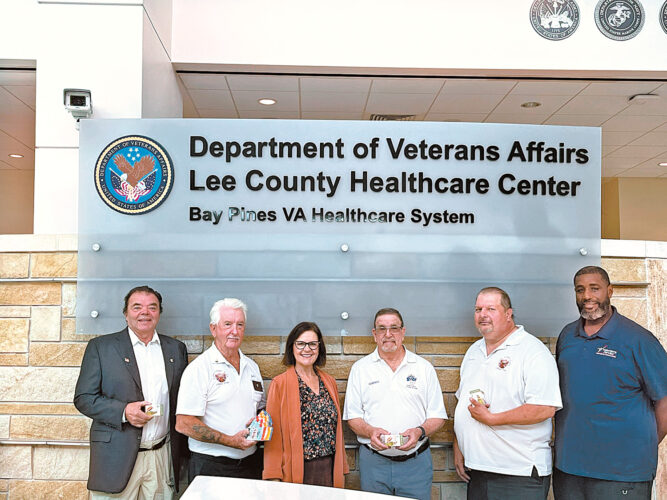 Cape Elks donate bus passes to Veterans Hospital